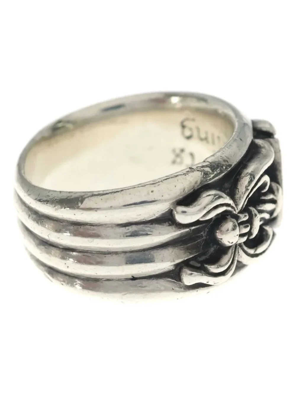 Chrome Hearts Dagger Ring Silver